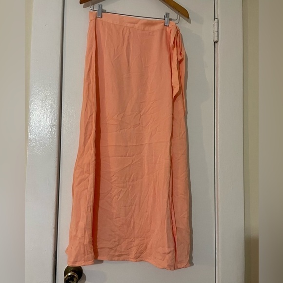 Lucca Couture Creamy Peach Maxi Skirt Size Small NWT - Picture 4 of 9
